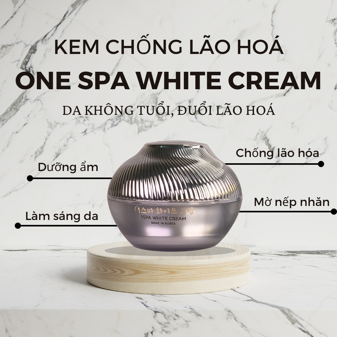 KEM DƯỠNG TRẮNG ONE SPA WHITE CREAM